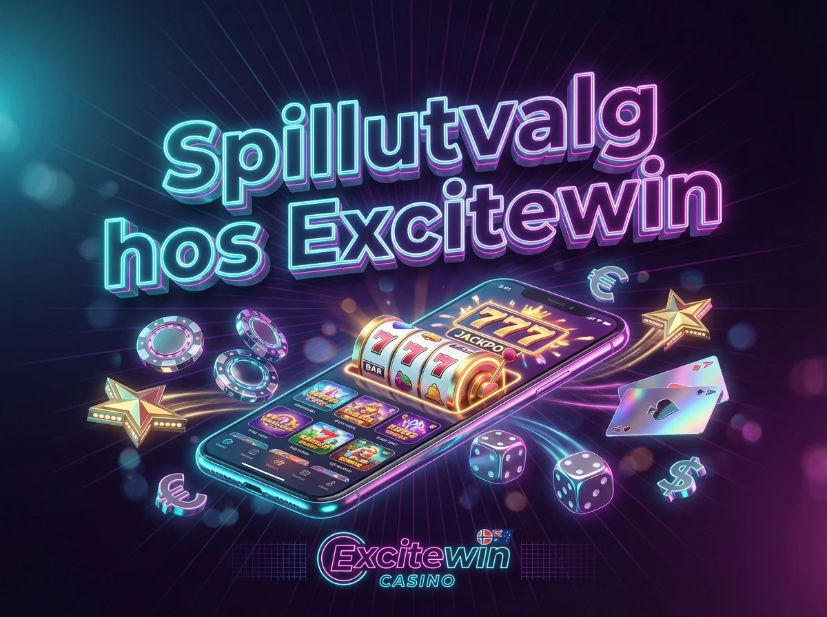 Spillutvalg hos Excitewin